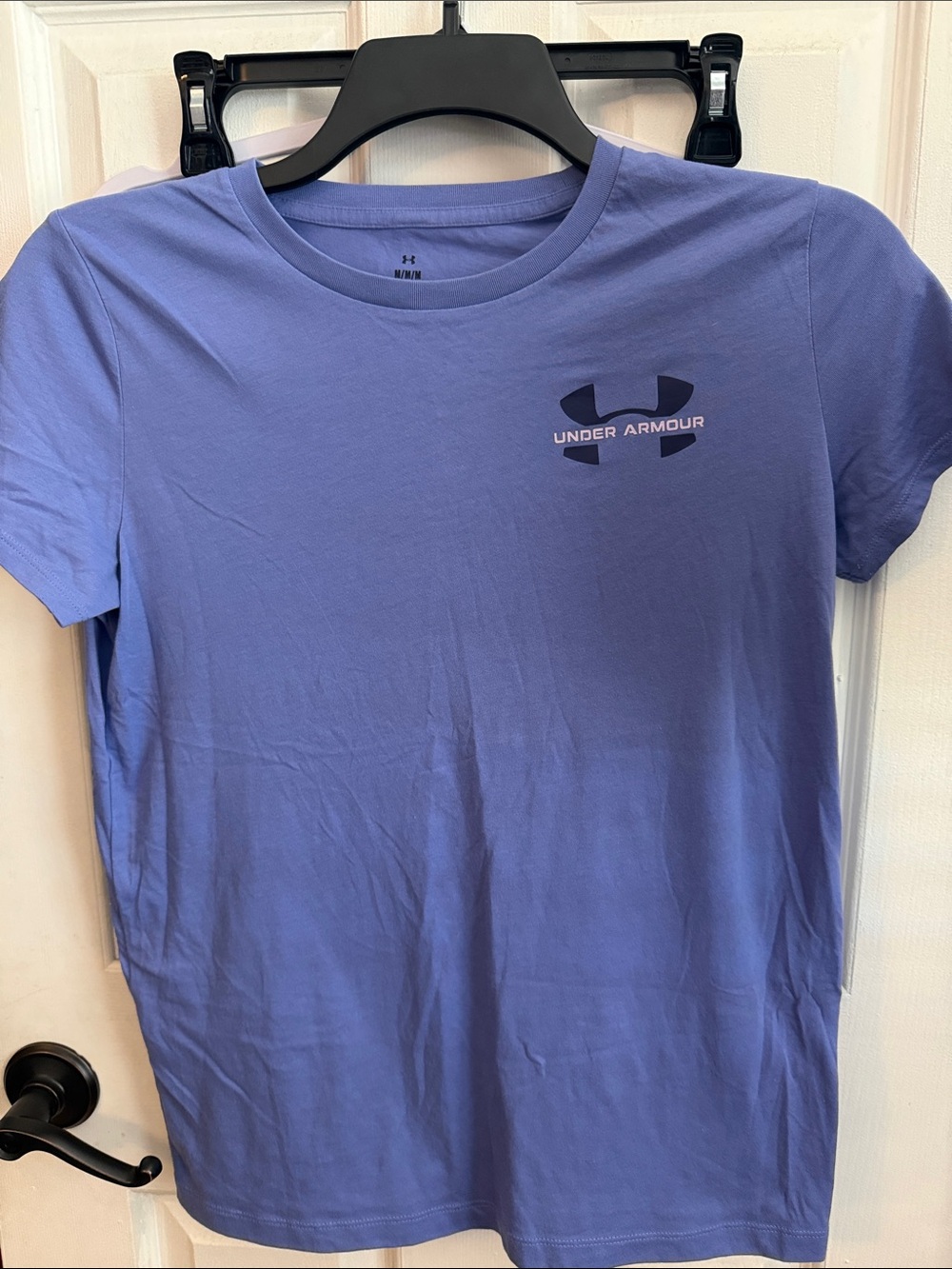 Under Armour Lavender Short Sleeve Logo Tee